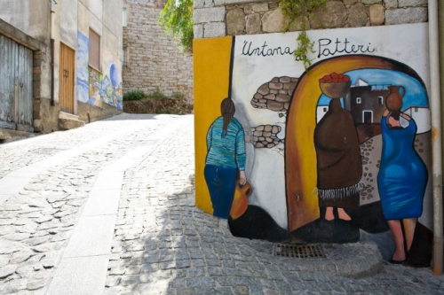 I murales tipici di Orgosolo